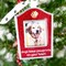 Gloria Duchin Dogs Pawprints Silver Metal Paws Photo Frame Ornament